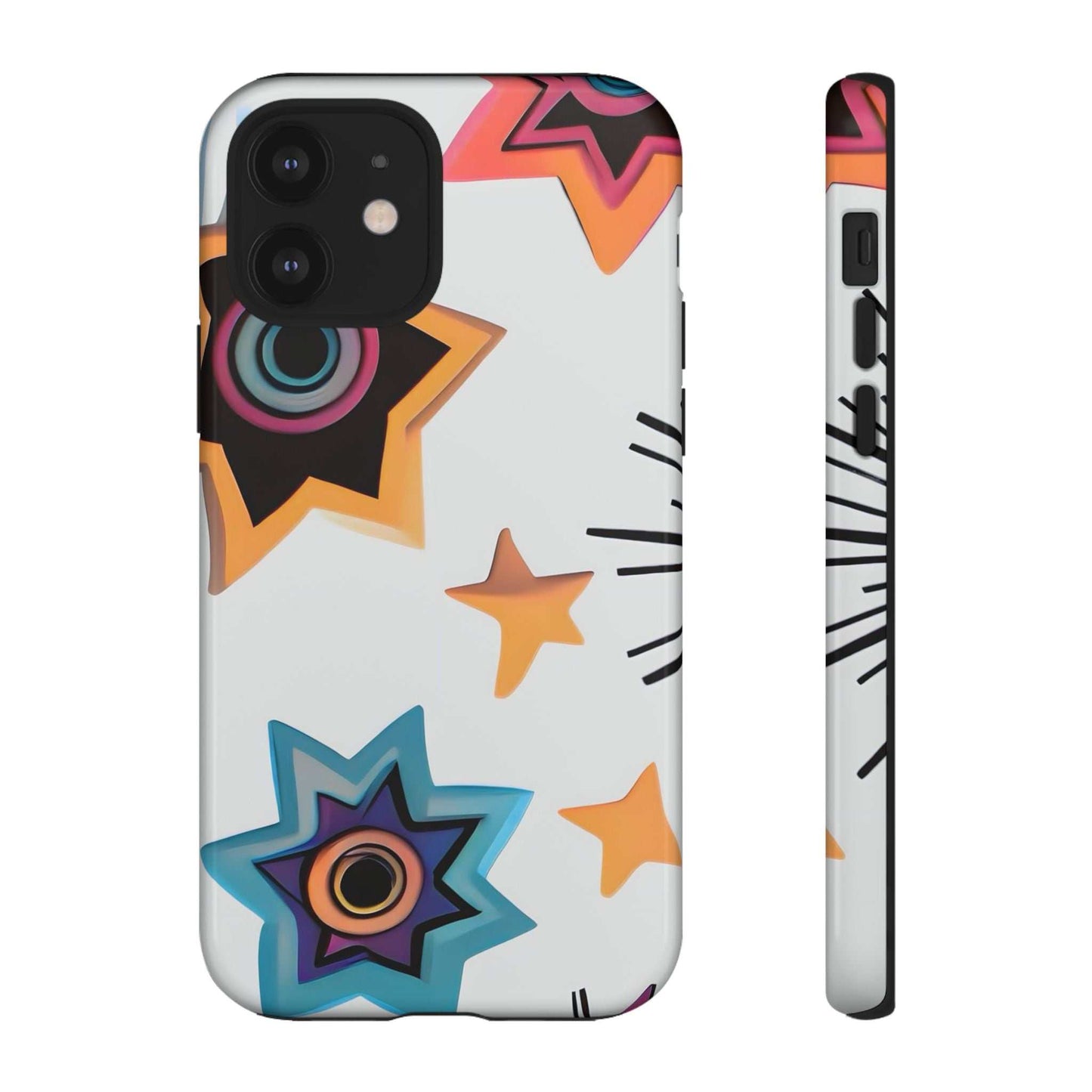 Vibrant Funky Phone Case For iPhone