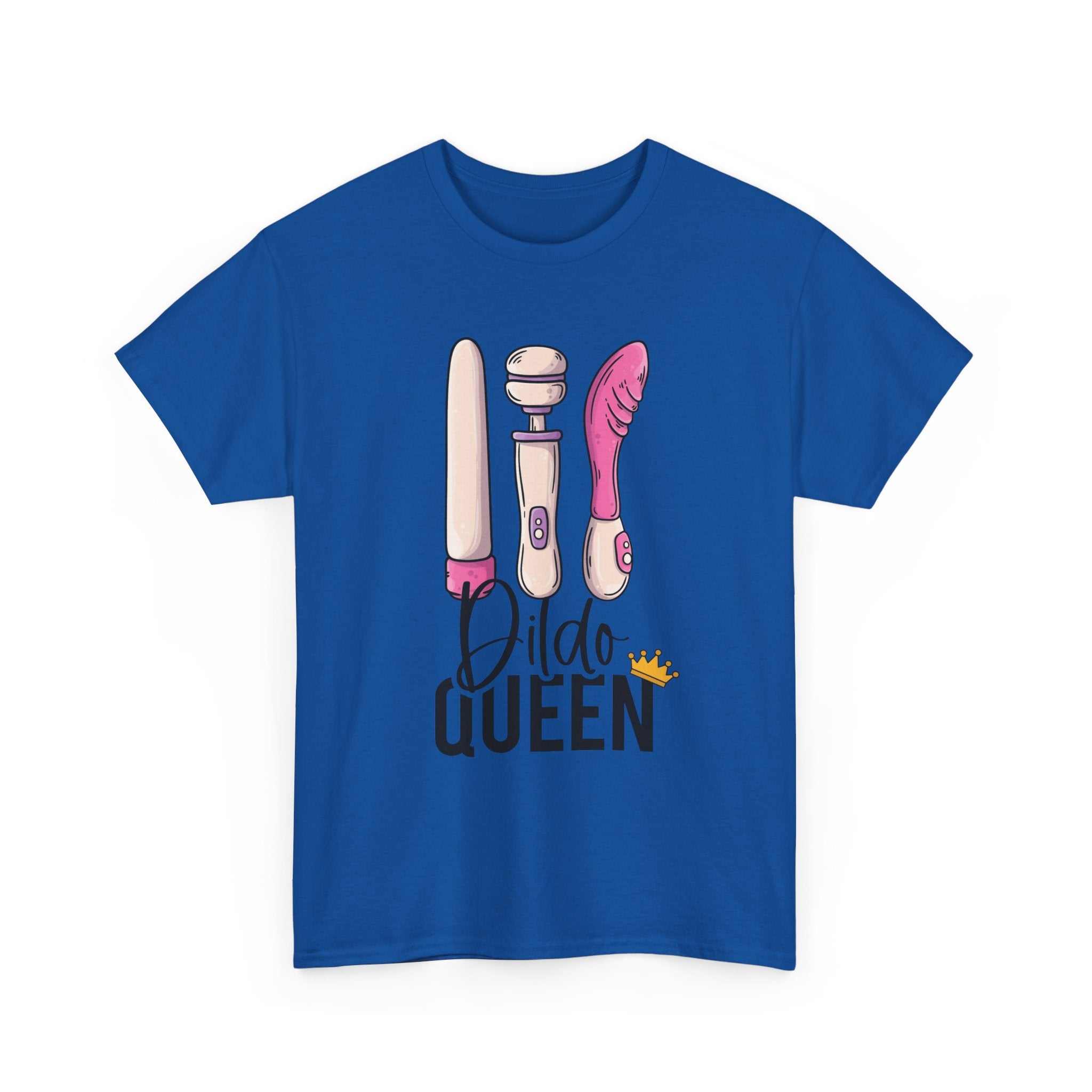 Dildo Queen T-Shirt bold graphic cotton tee for confident women