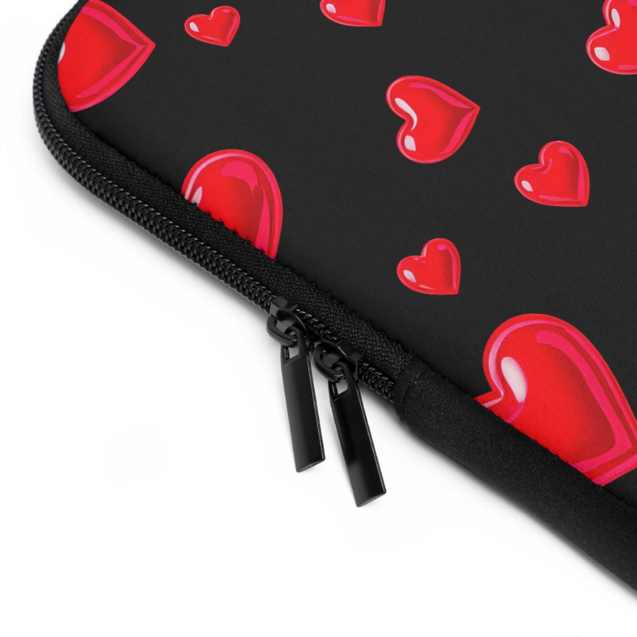 Black Heart Laptop Sleeve