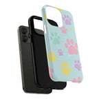 Pastel Doggy Paw iPhone Magsafe Phone Case
