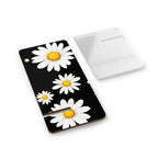 Black Daisy Print Phone Display Stand