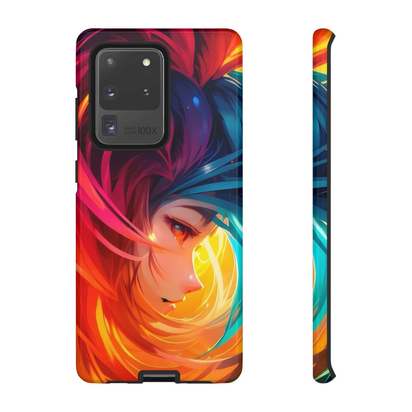 Colourful Anime Samsung Phone Case Designed By Littlebitz 