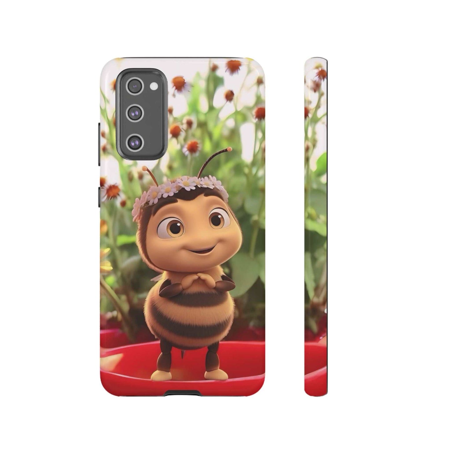 Cute BumbleBee Samsung Phone Case Designed By Littlebitz 