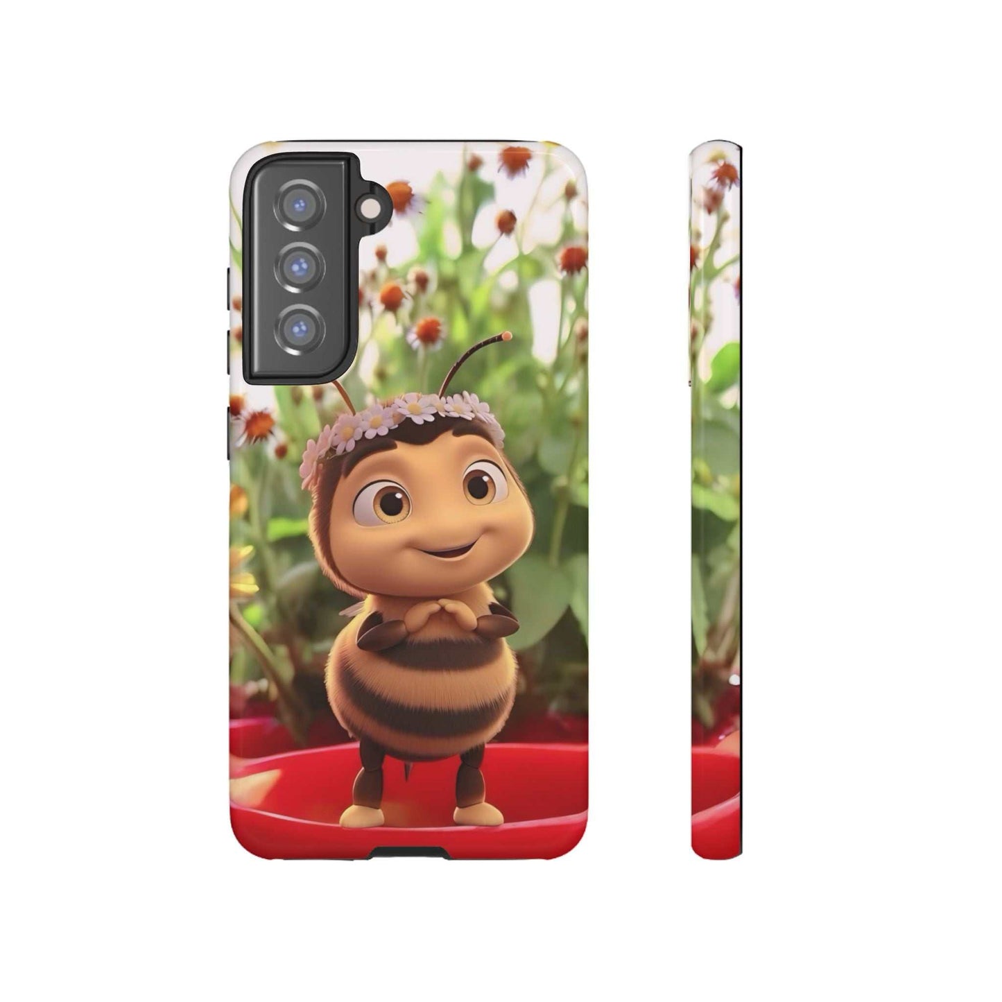 Cute BumbleBee Samsung Phone Case Designed By Littlebitz 