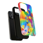 Geometric Pride Design iPhone Magsafe Phone Case