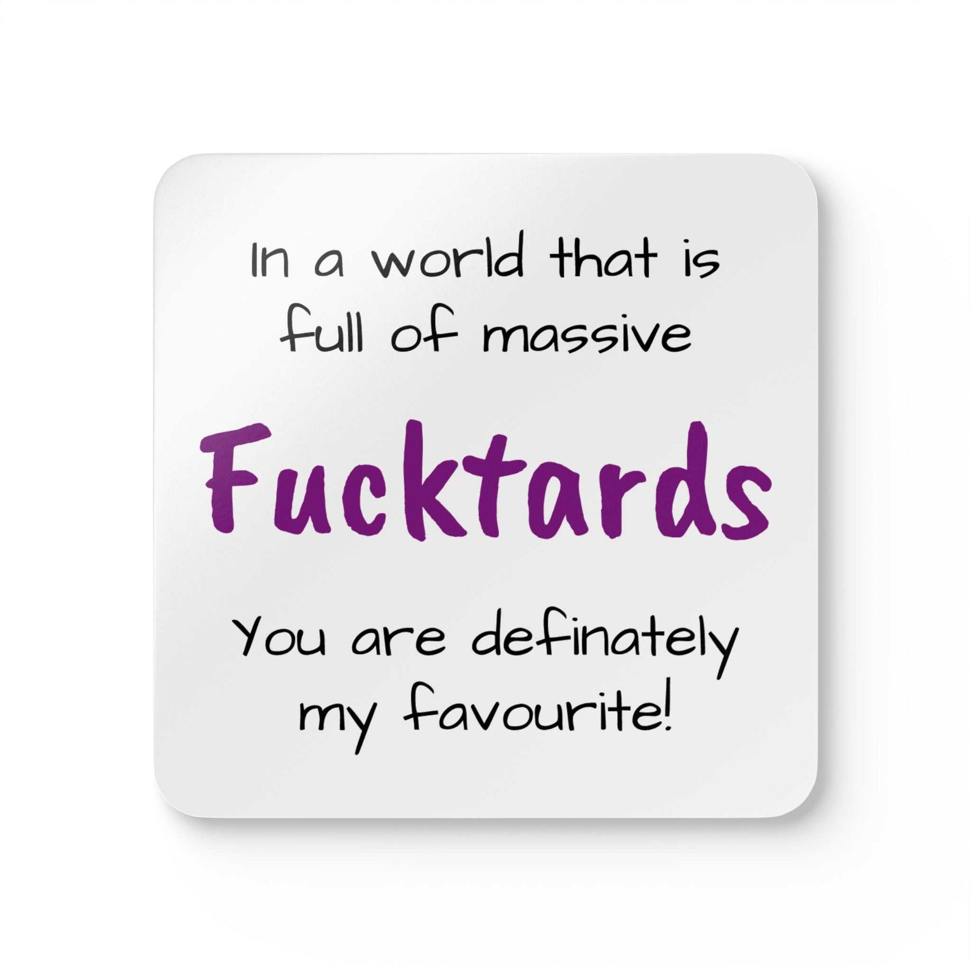 massive fucktards coaster set designed by Littlebitz