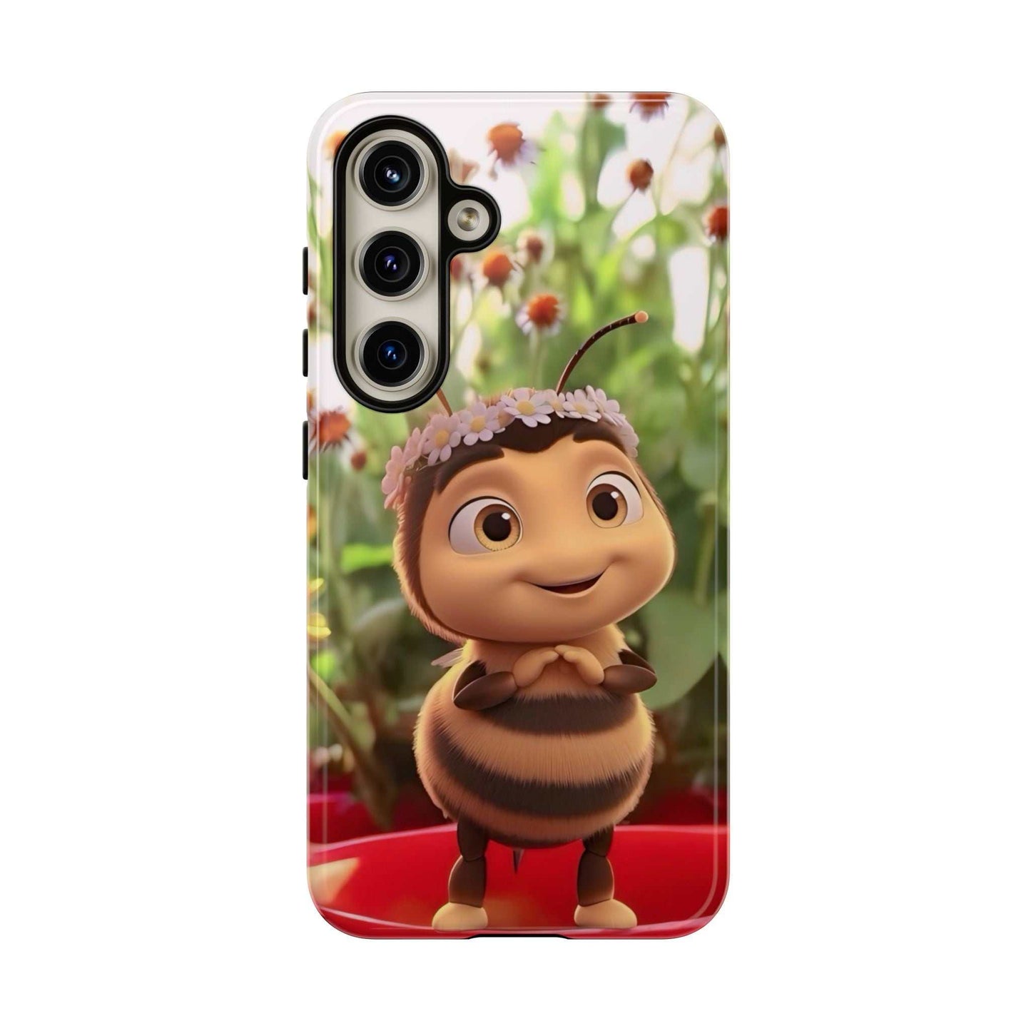 Cute BumbleBee Samsung Phone Case Designed By Littlebitz 