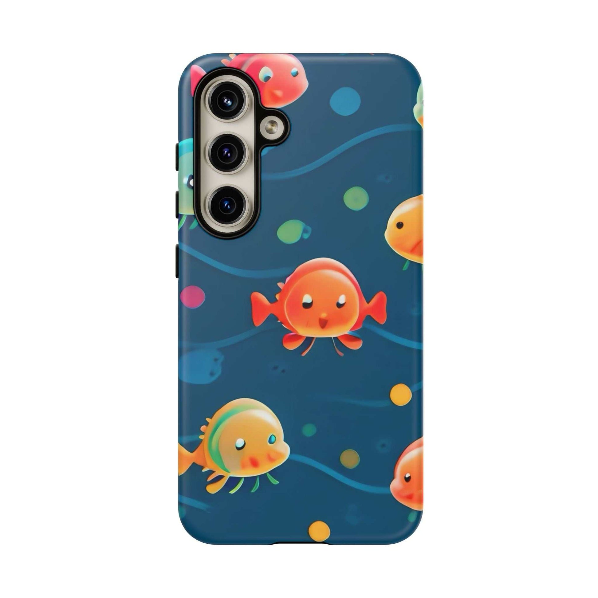 Fun Fish Samsung Phone Case Designed By Littlebitz 