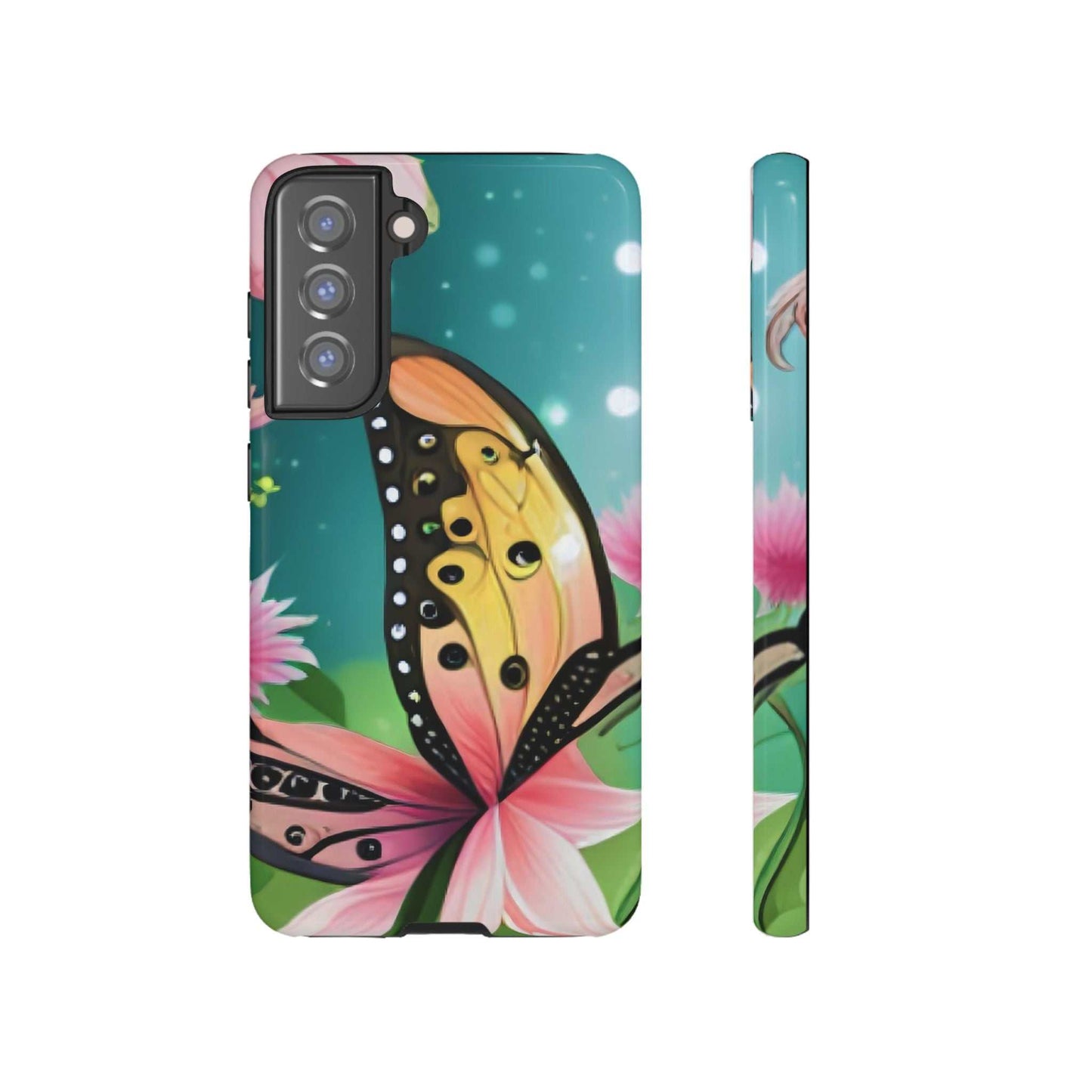 Bright Vibrant Samsung Phone Case Designed By Littlebitz 