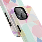 Pastel Geo Print iPhone Magsafe Phone Case