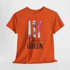 Black Dildo Queen T-Shirt with bold, humorous design for confident wearers