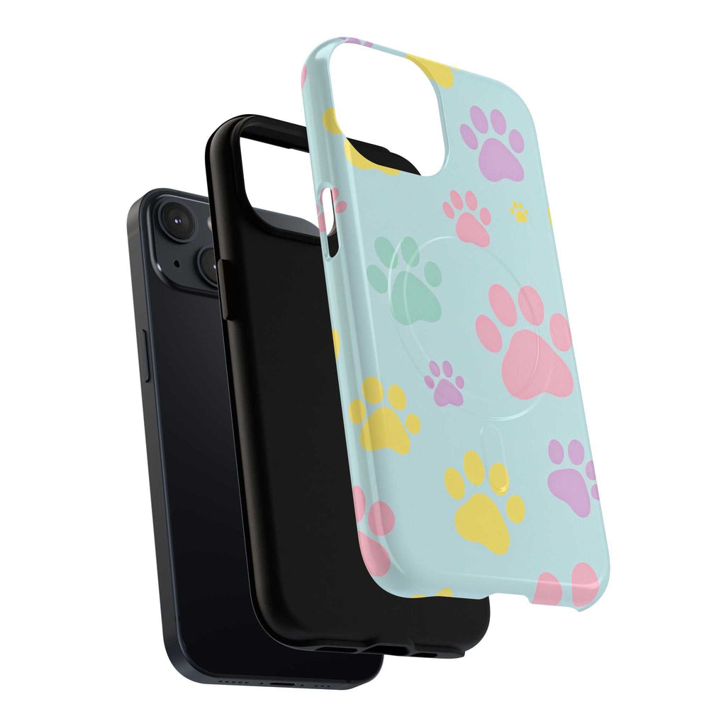 Pastel Doggy Paw iPhone Magsafe Phone Case
