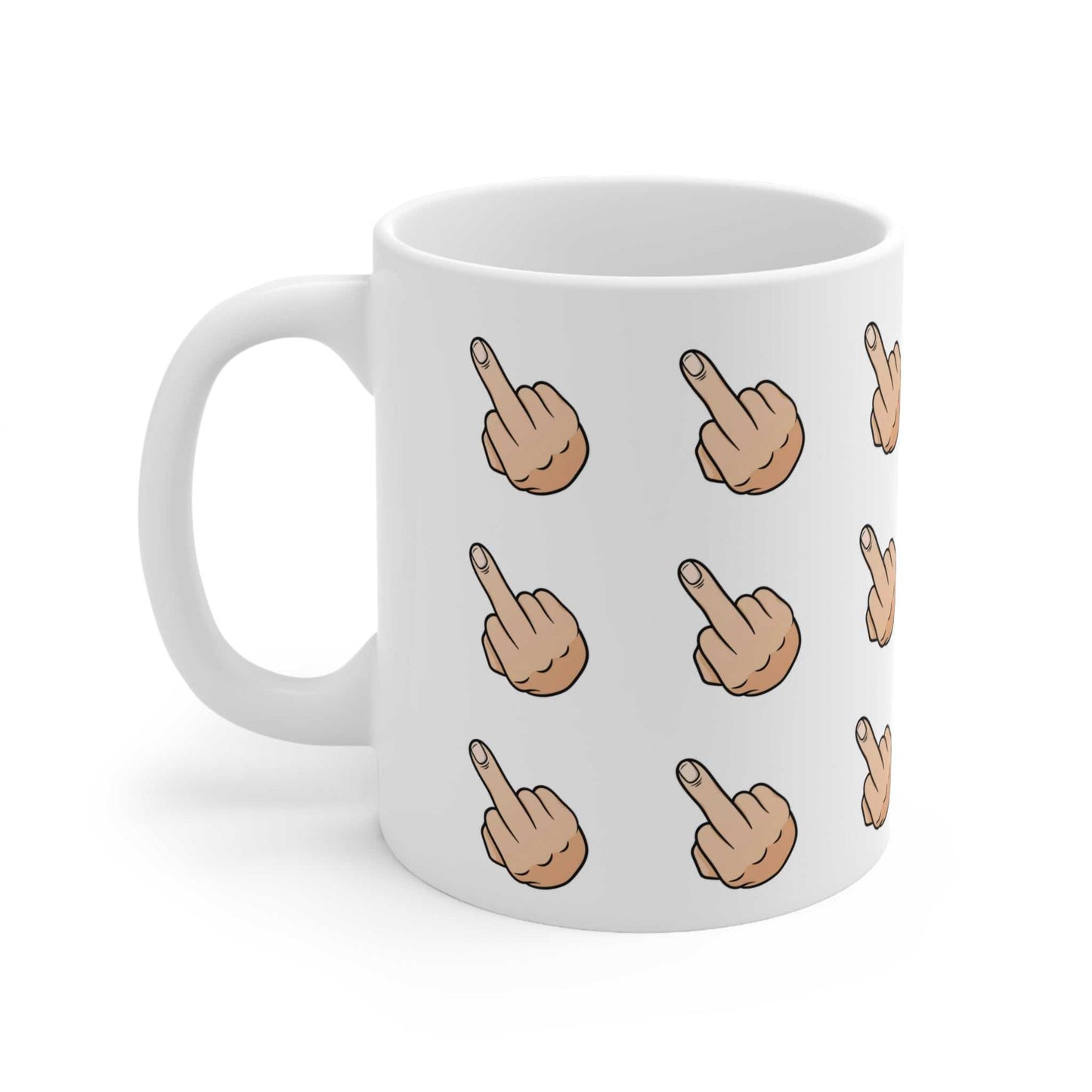 Cheeky Rude Ceramic Mug designed by Littlebitz 