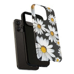 Black Daises iPhone Magsafe Phone Case