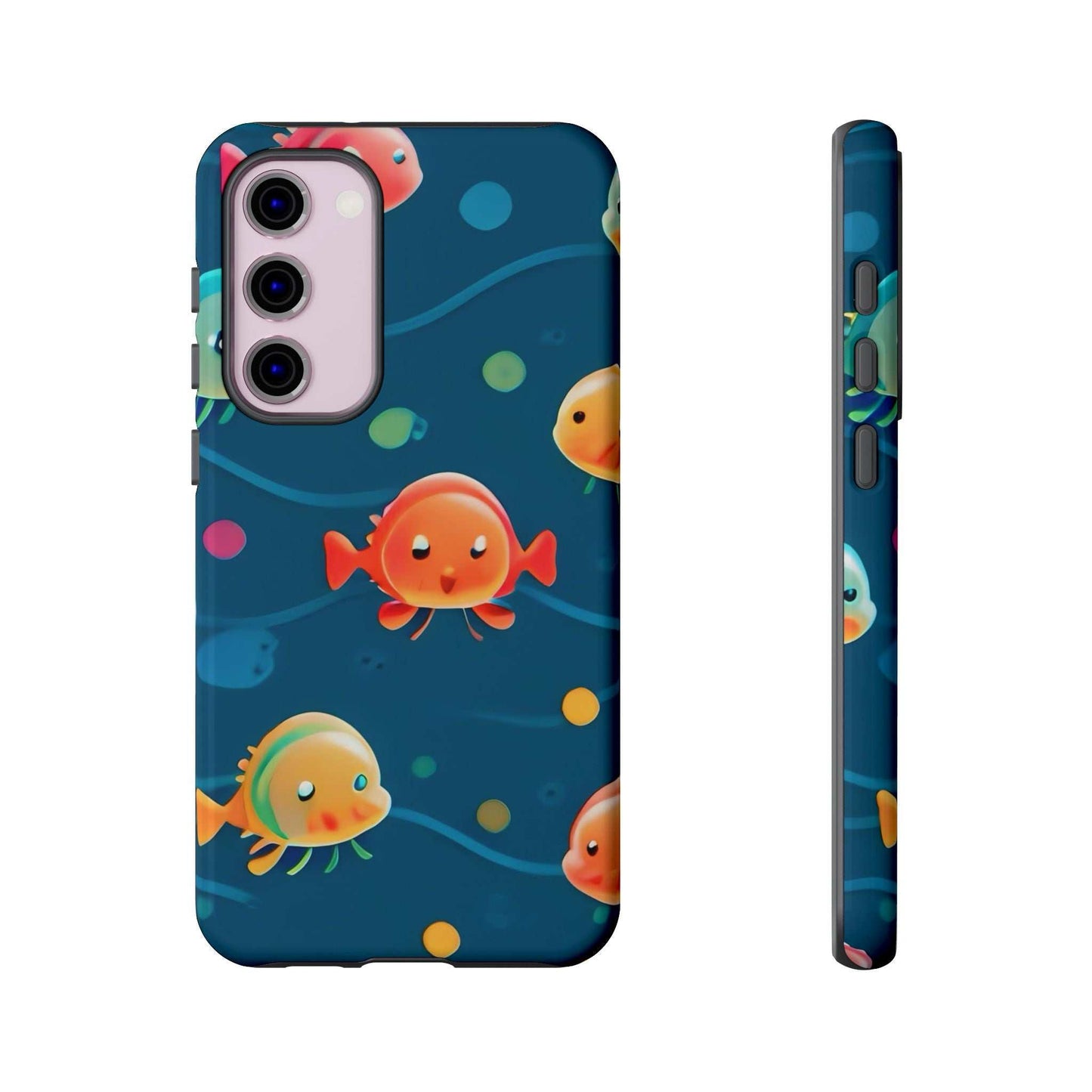 Fun Fish Samsung Phone Case Designed By Littlebitz 