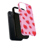 Pink Hearts iPhone Magsafe Phone Case