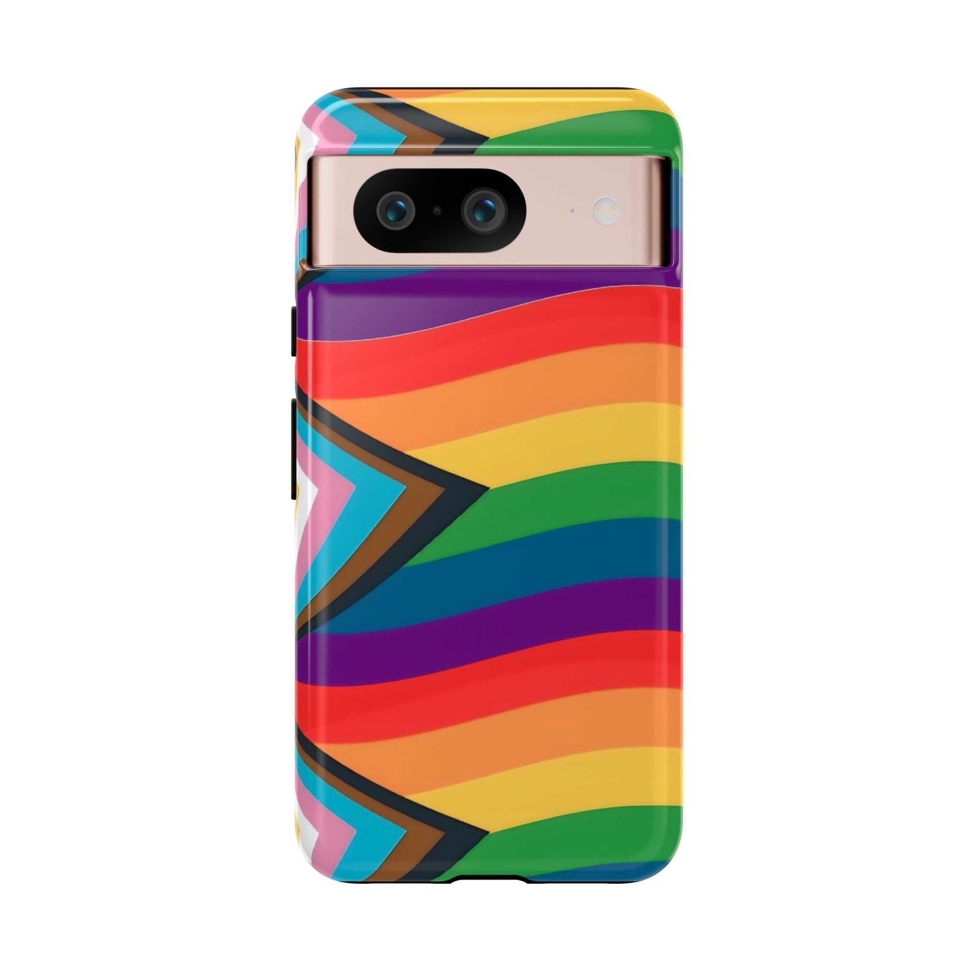 Colourful Pride Google Pixel Phone Case designed by littlebitz