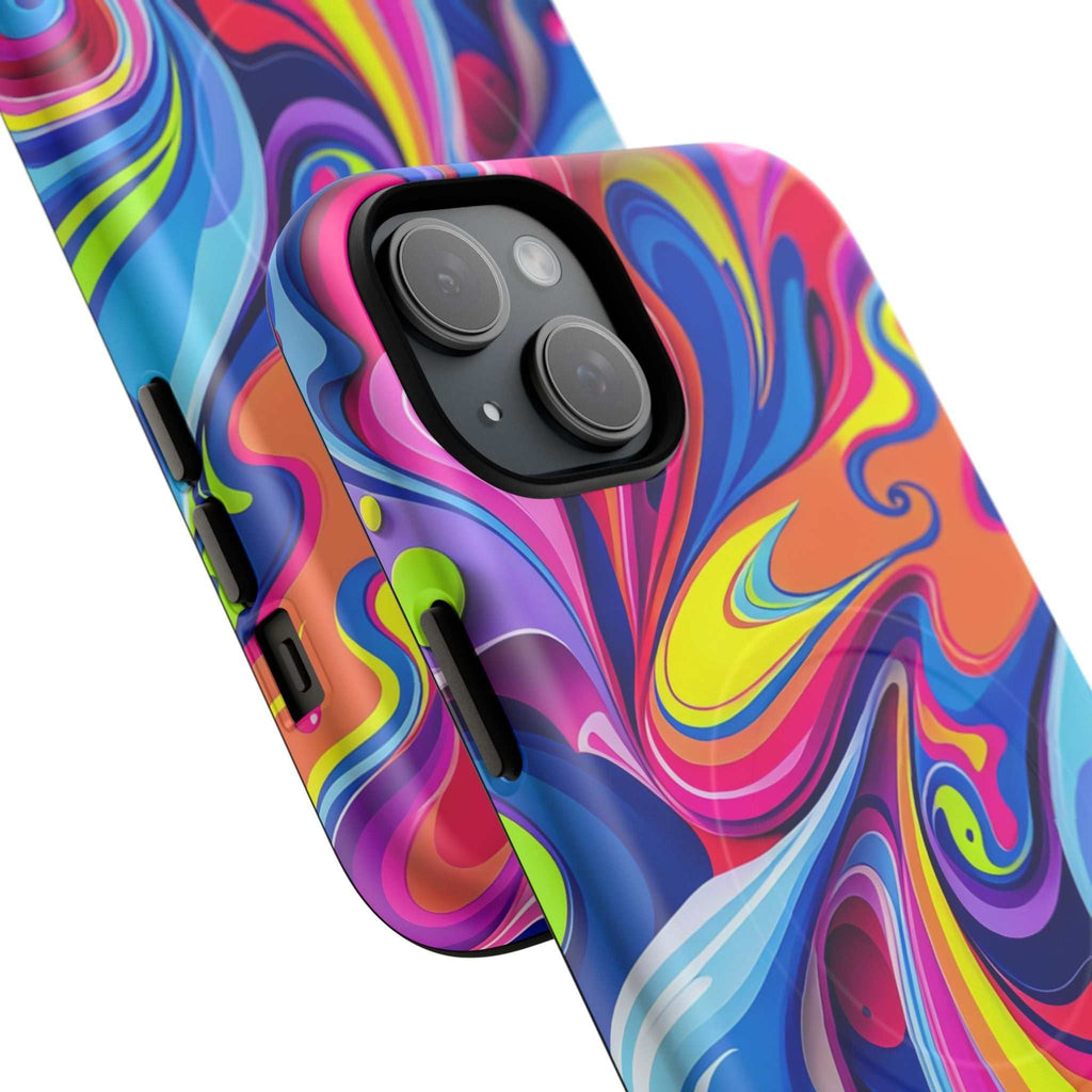 Vibrant Colour Splash iPhone Magsafe Phone Case