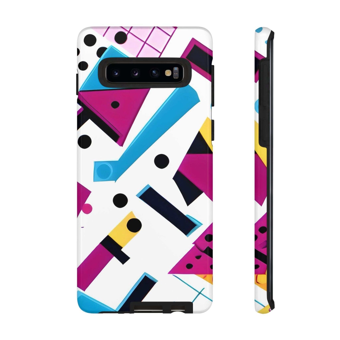 Bright Geometric Samsung Phone Case Designed By Littlebitz 