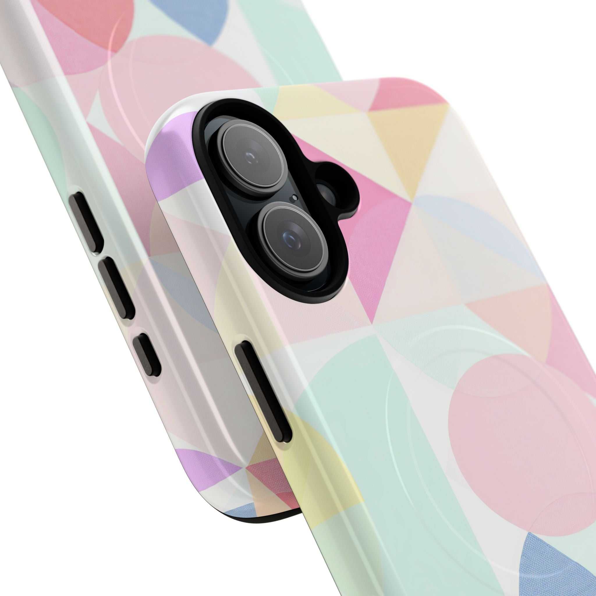 Pastel Geo Print iPhone Magsafe Phone Case