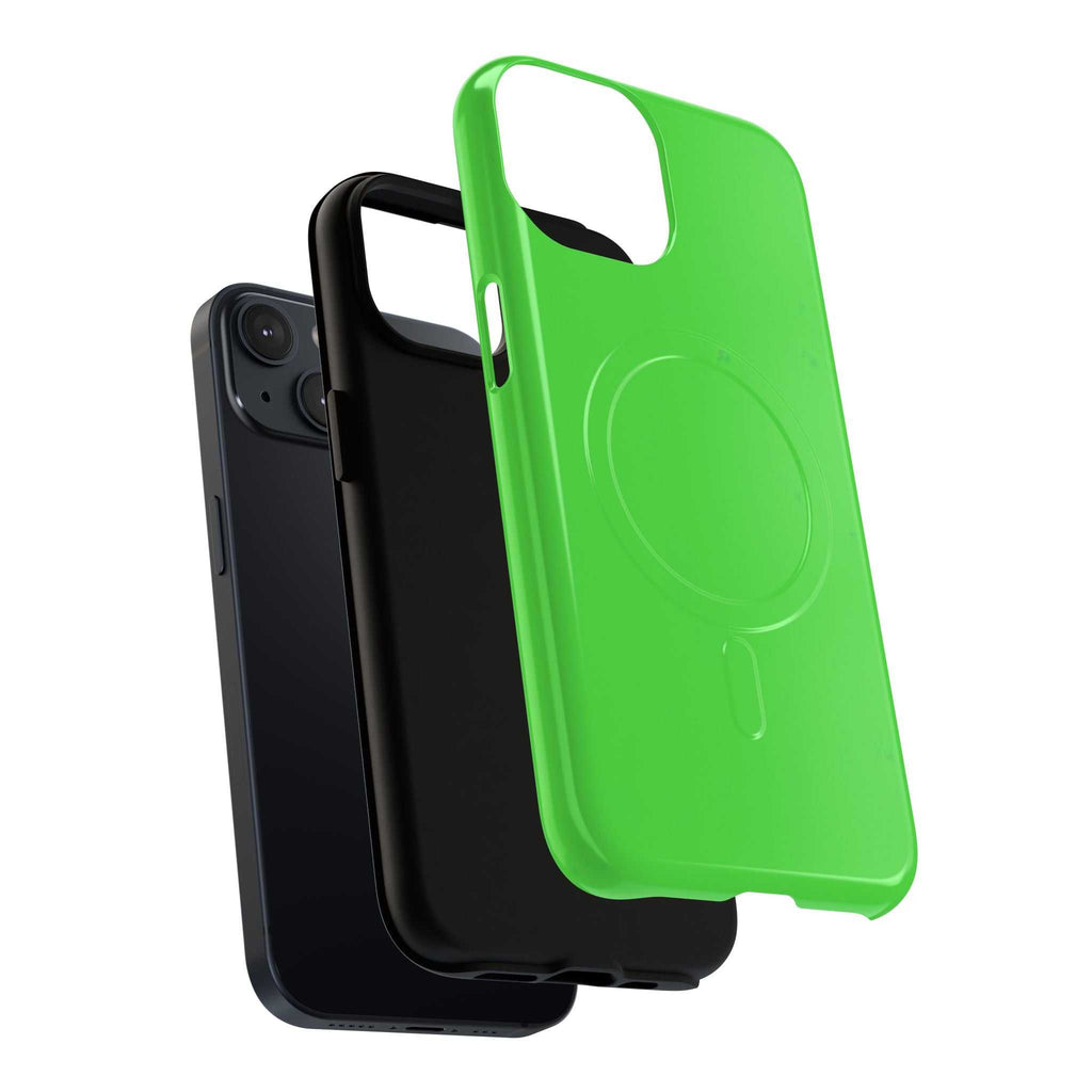 Lime Green iPhone Magsafe Phone Case