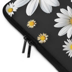Black Daisy Laptop Sleeve