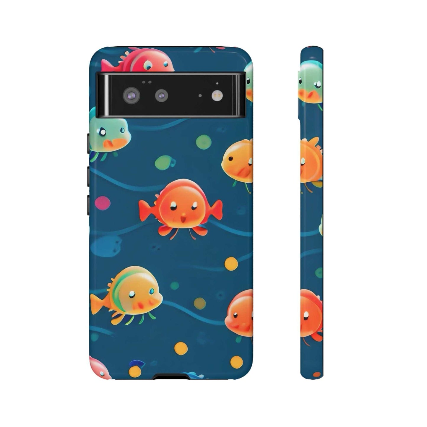 Fun Fish Google Pixel Phone Case designed by Littlebitz 