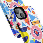 Bright Geo Print iPhone Magsafe Phone Case
