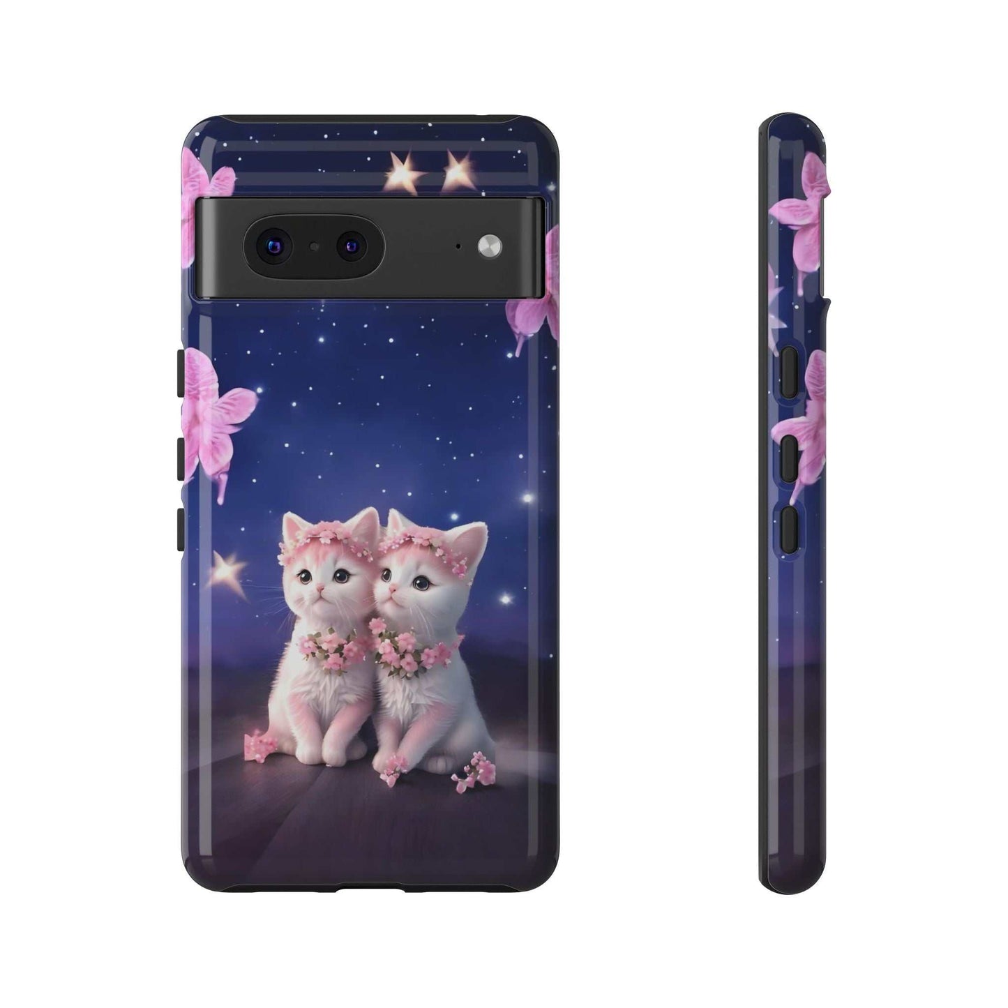 Adorable Kitten Google Pixel Phone Case designed by Littlebitz