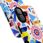 Bright Geo Print iPhone Magsafe Phone Case