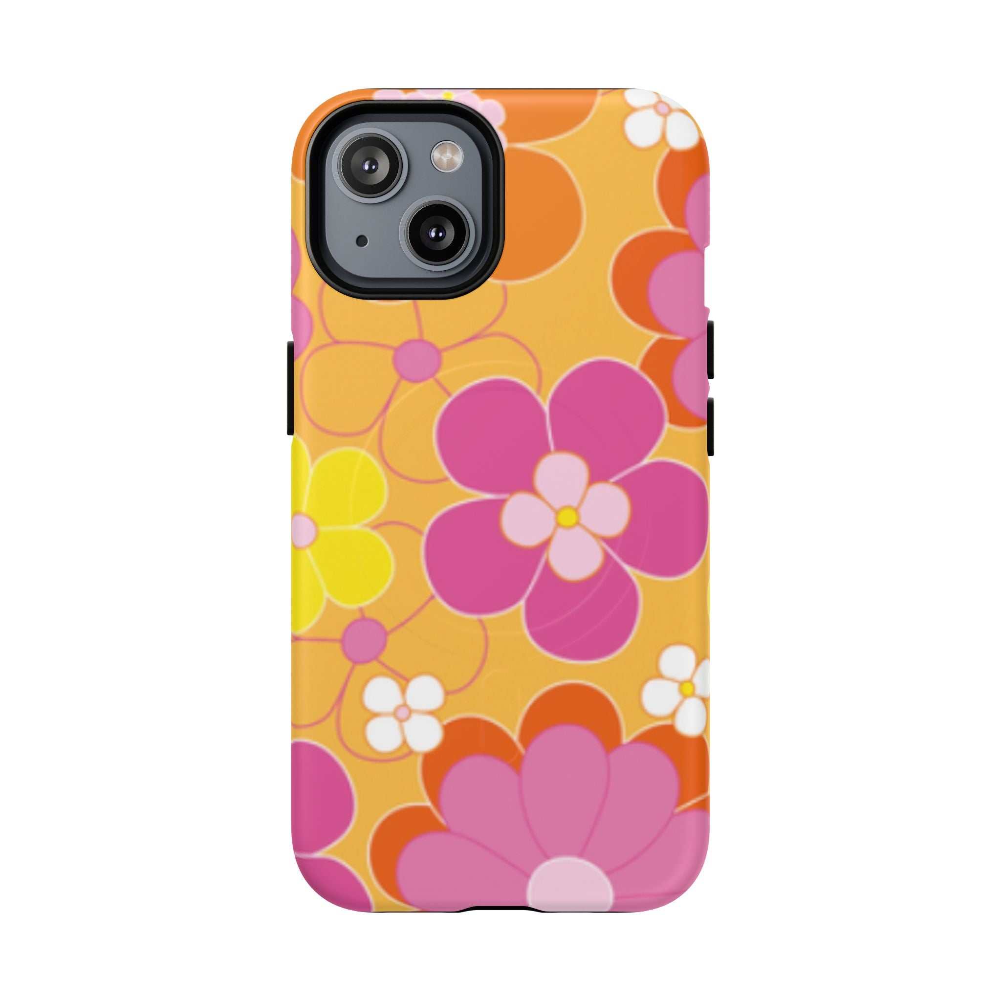 Retro Floral iPhone Magsafe Phone Case