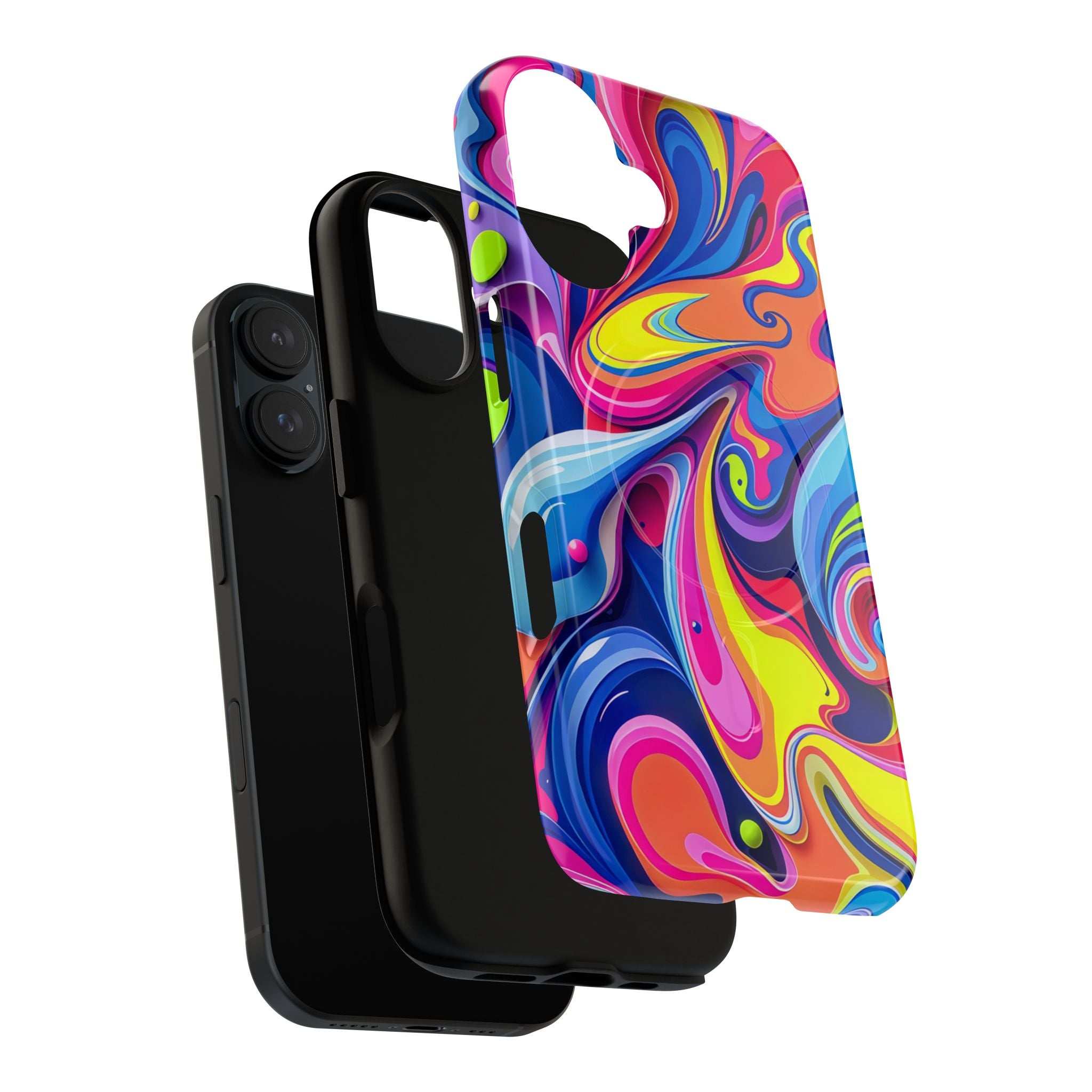Vibrant Colour Splash iPhone Magsafe Phone Case