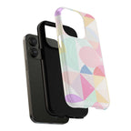 Pastel Geo Print iPhone Magsafe Phone Case