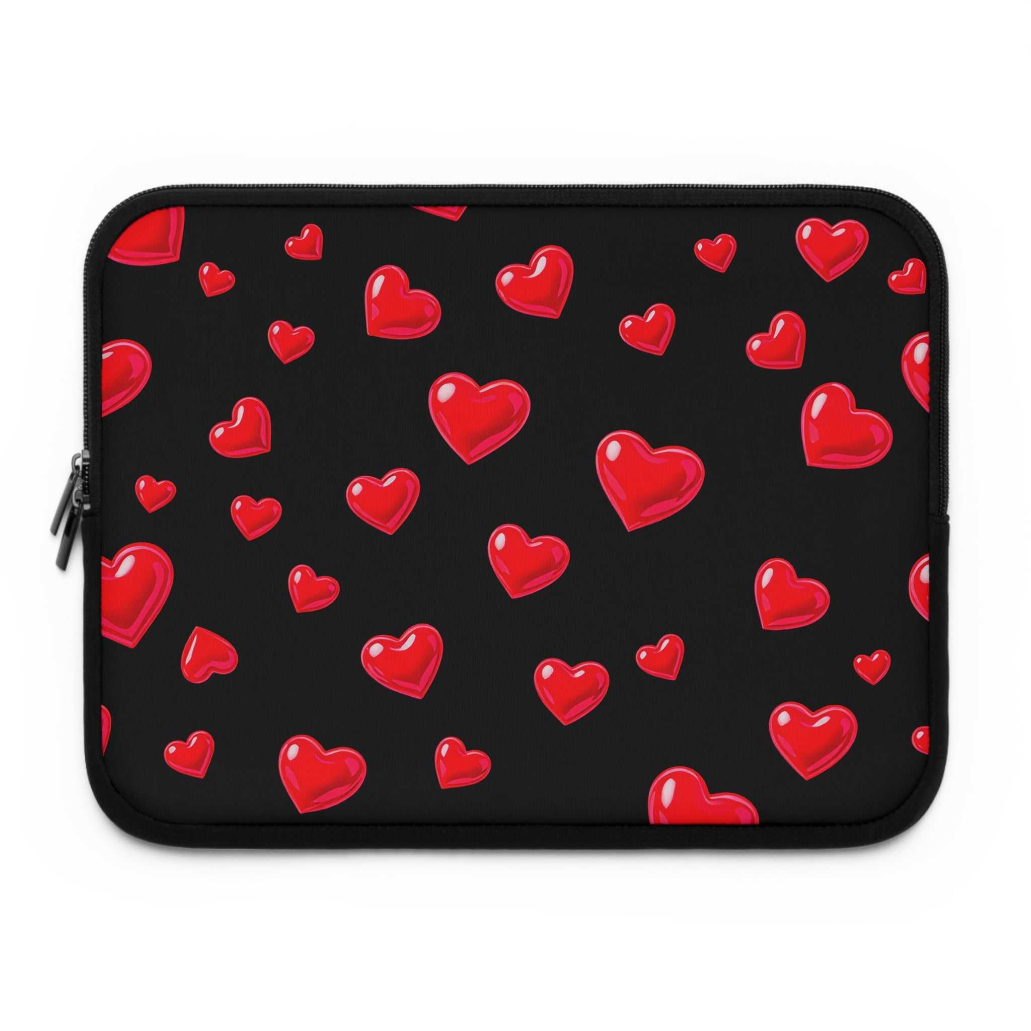 Black Heart Laptop Sleeve