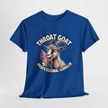 Throat Goat T-Shirt with bold graphic design on unisex 100% cotton fabric