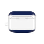 Tottenham FC AirPods protective hard case in white and navy with durable shock-resistant design