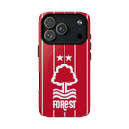Nottingham Forest red MagSafe iPhone case with club crest and dual-layer protection