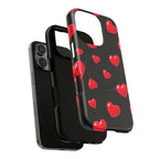 Black Hearts iPhone Magsafe Phone Case