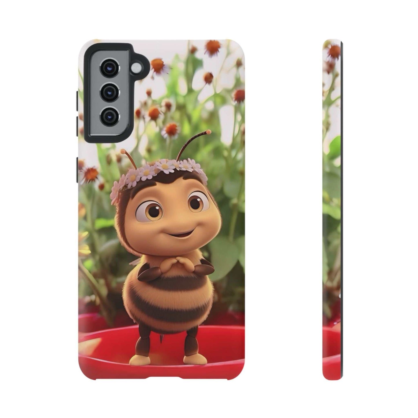 Cute BumbleBee Samsung Phone Case Designed By Littlebitz 