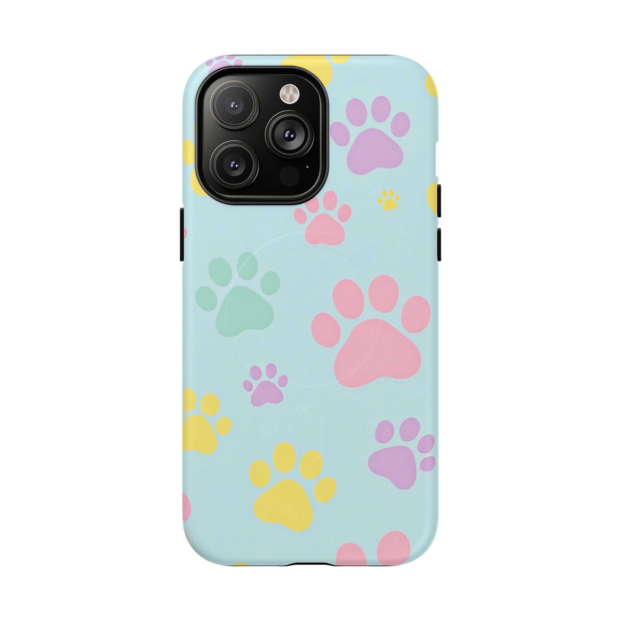Pastel Doggy Paw iPhone Magsafe Phone Case