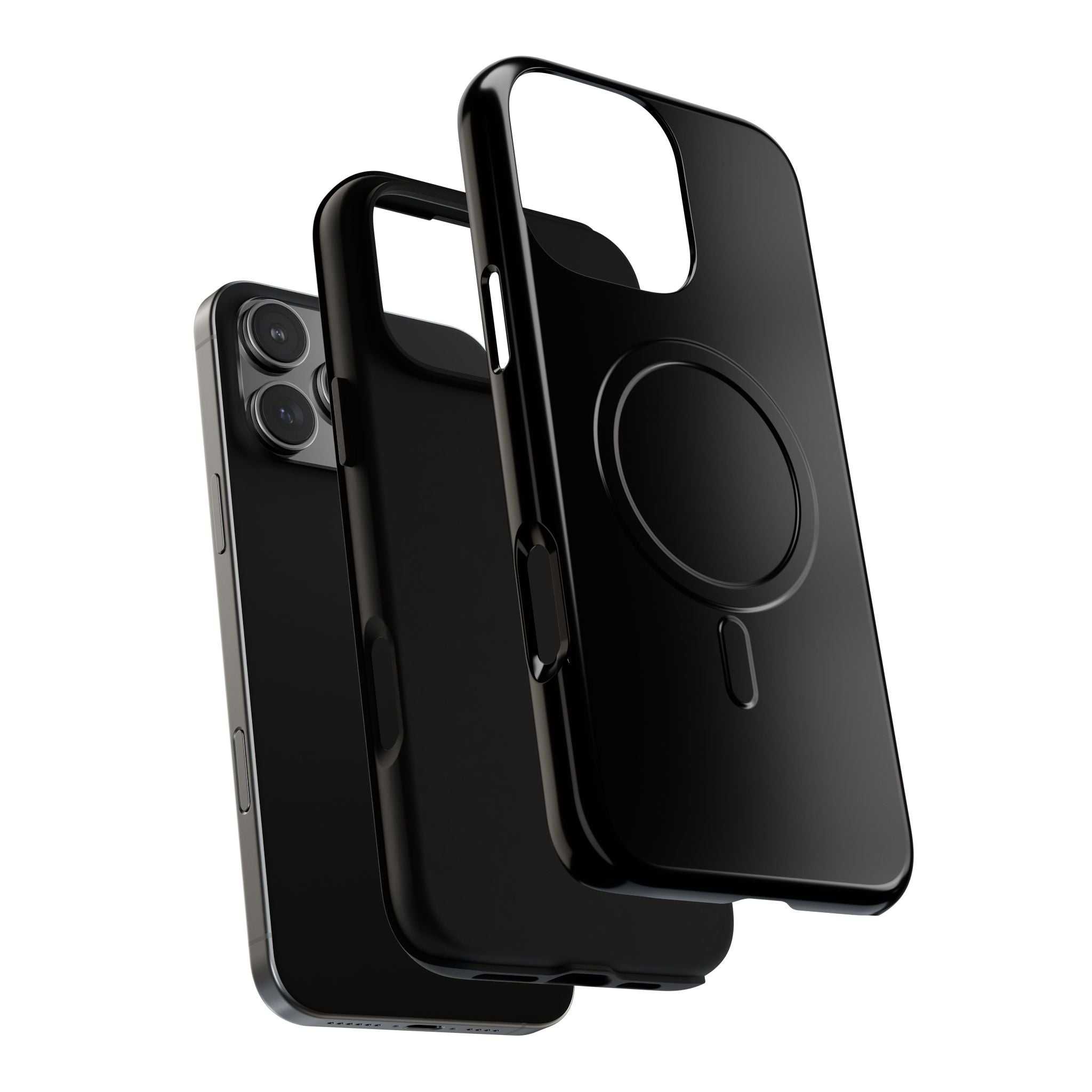 Black iPhone Magsafe Phone Case