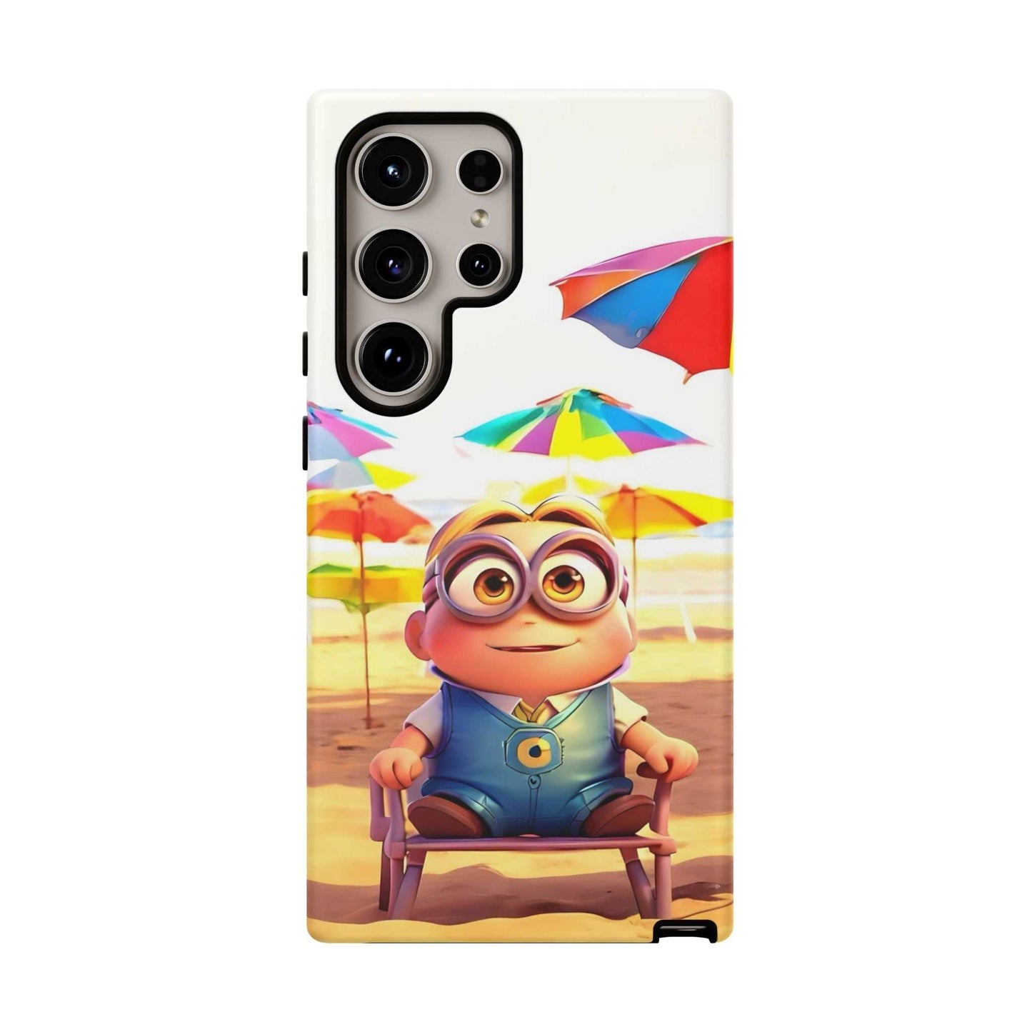 Cute Minion Samsung Phone Case Designed By Littlebitz 