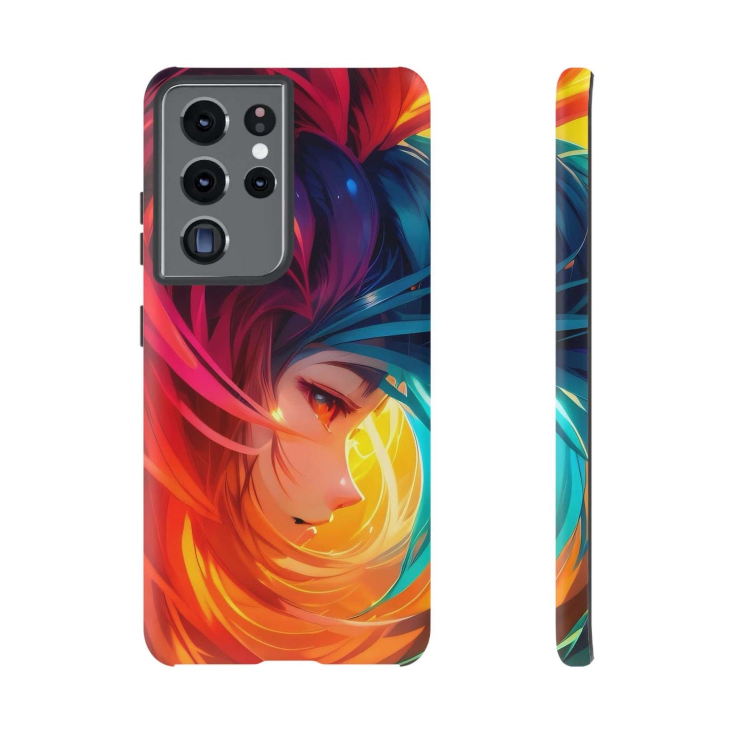 Colourful Anime Samsung Phone Case Designed By Littlebitz 