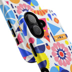 Bright Geo Print iPhone Magsafe Phone Case