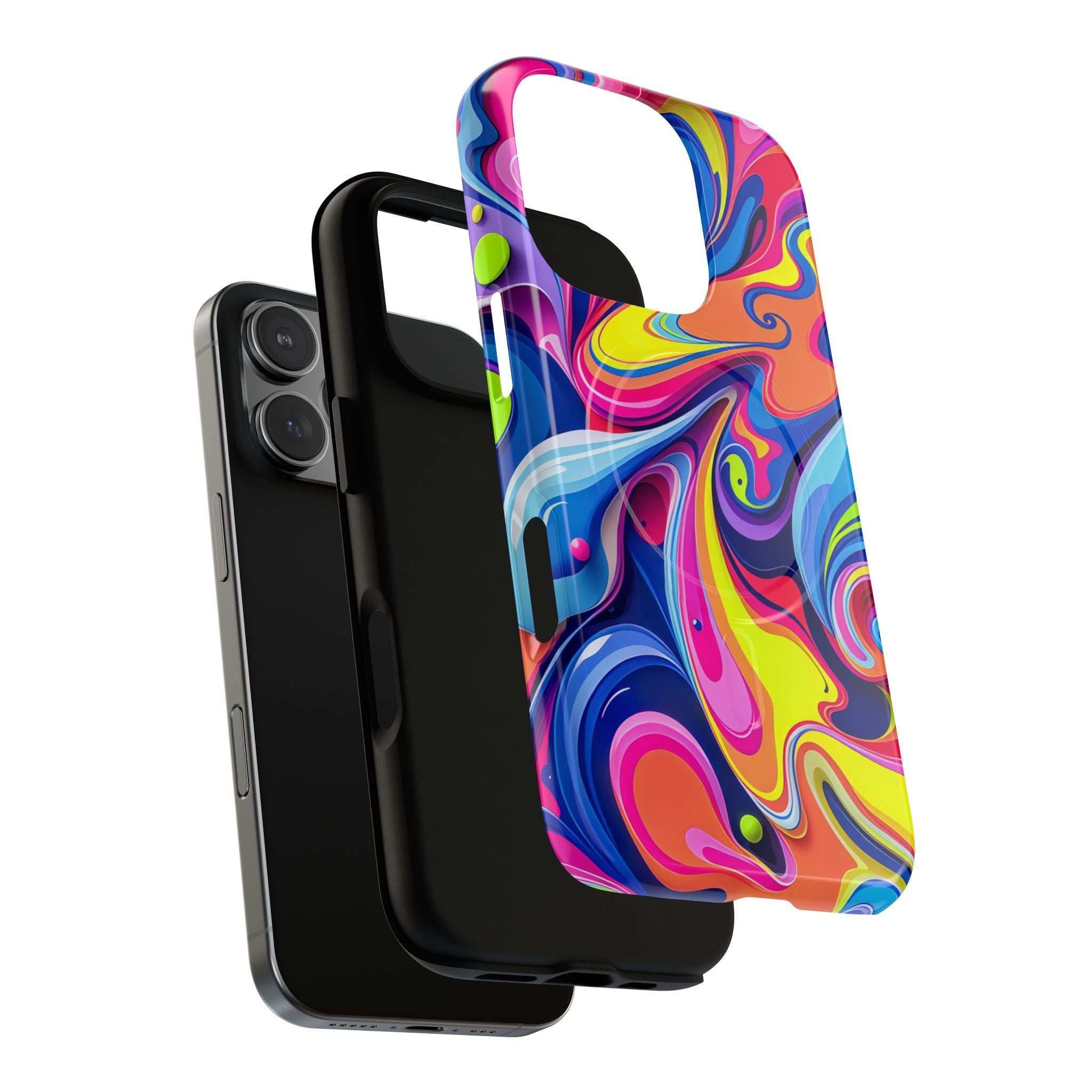 Vibrant Colour Splash iPhone Magsafe Phone Case