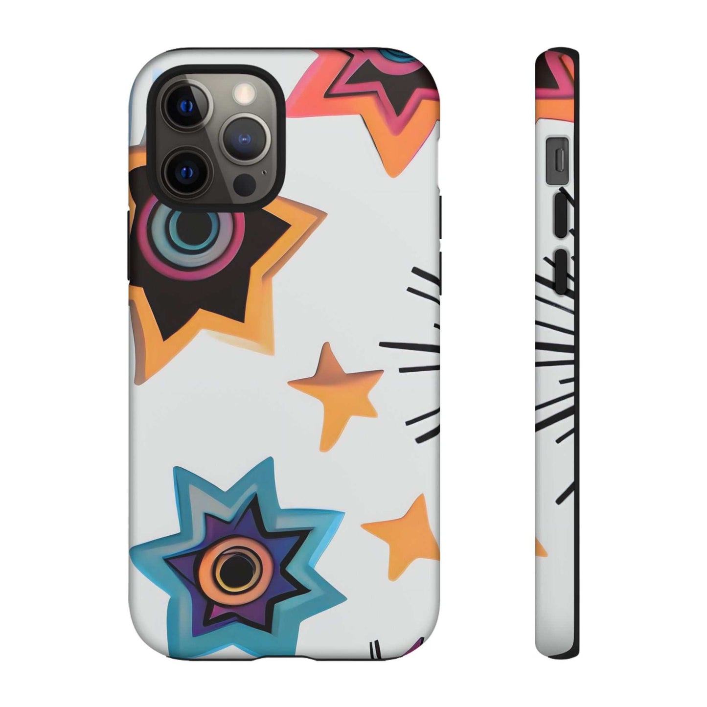 Vibrant Funky Phone Case For iPhone