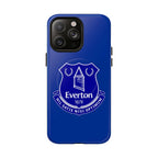Everton Fc Magsafe iPhone Case in royal blue with official-inspired crest and MagSafe compatibility