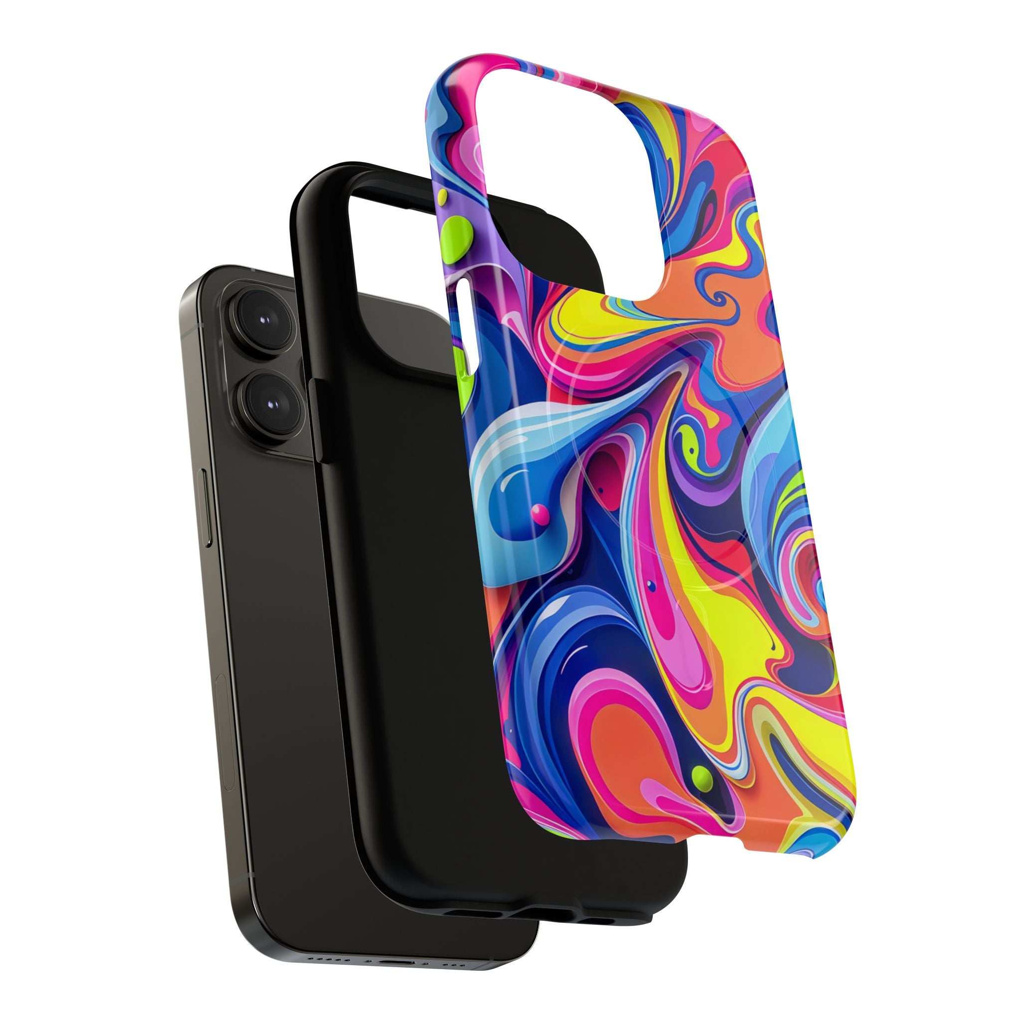 Vibrant Colour Splash iPhone Magsafe Phone Case