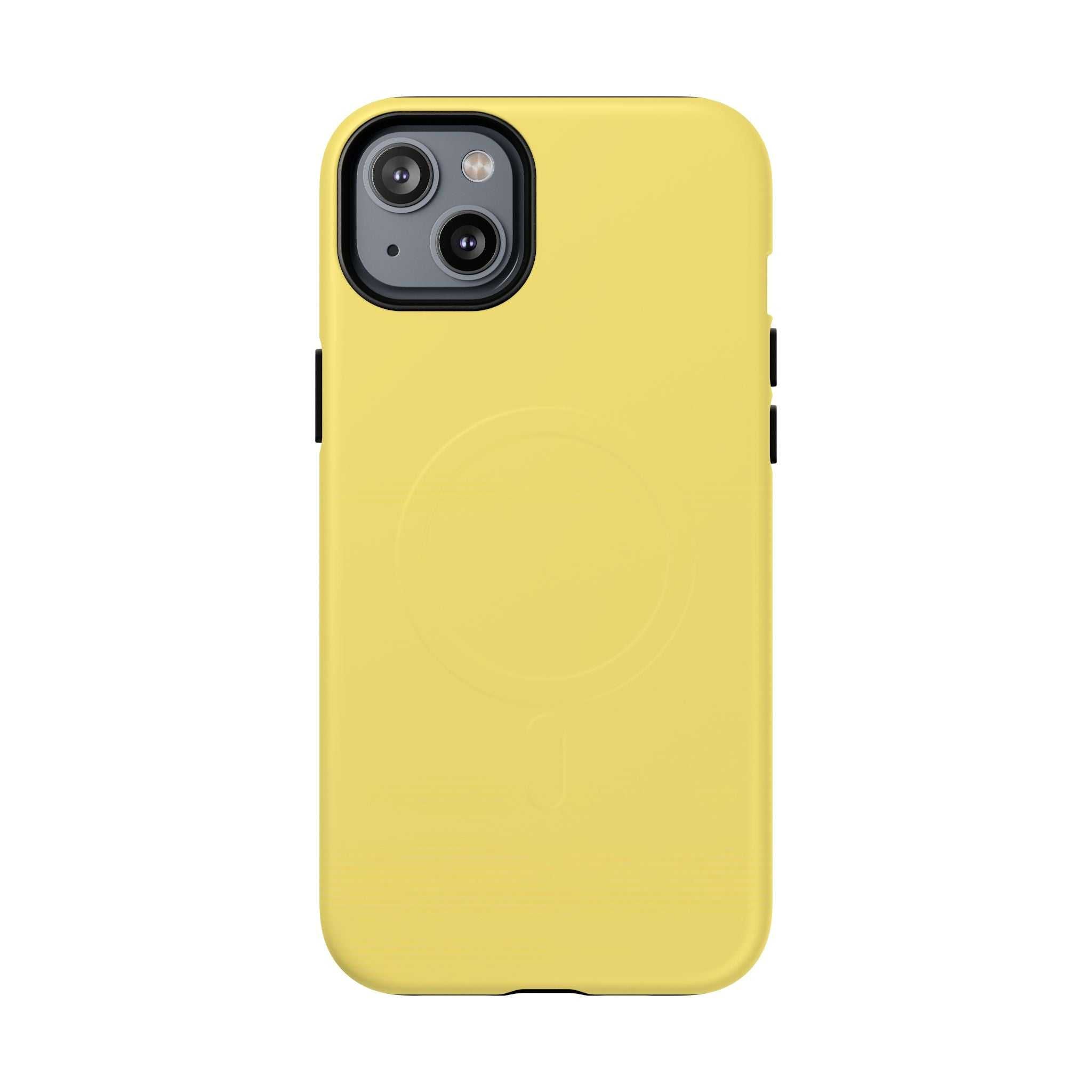 Lemon Yellow iPhone Magsafe Phone Case
