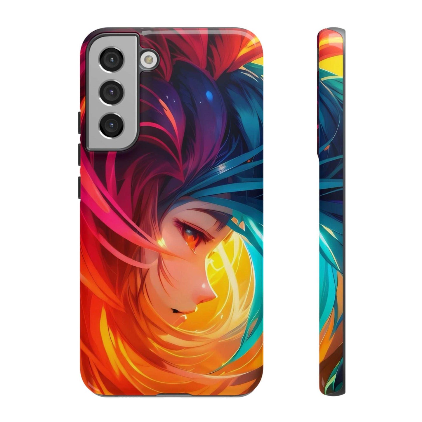 Colourful Anime Samsung Phone Case Designed By Littlebitz 